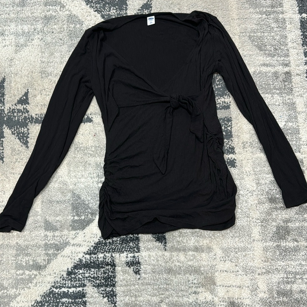 Maternity Wrap Tie-Front